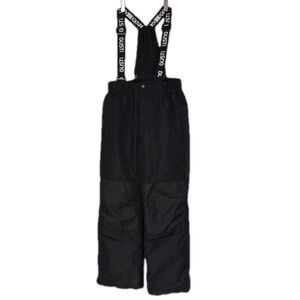 Gusti Unisex Boy Girl Black Insulated Snow Winter Pants Size 12 Years Warm Cozy